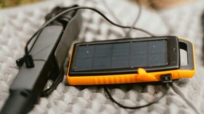 Solar-Powered Phone Charger